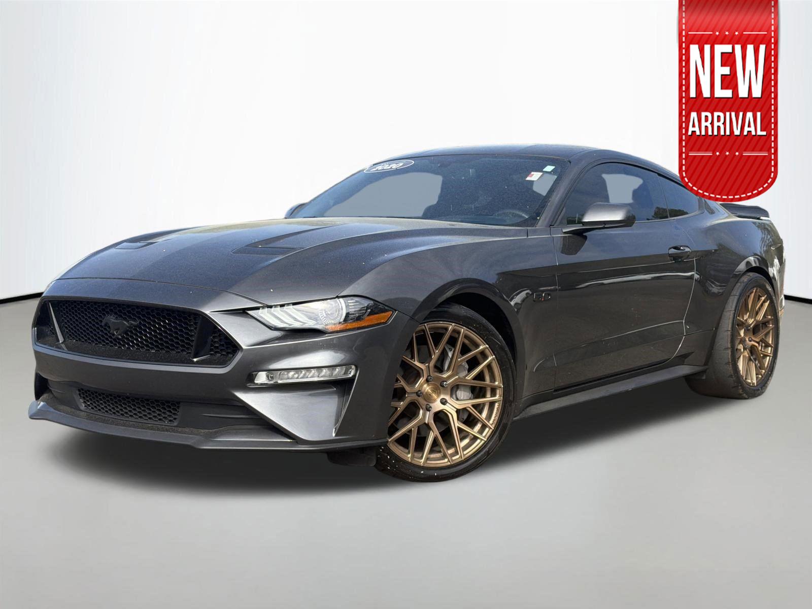 Gray (Magnetic Metallic) 2020 Ford Mustang GT Coupe RWD Coupe Rear-Wheel Drive 6-Speed Manual