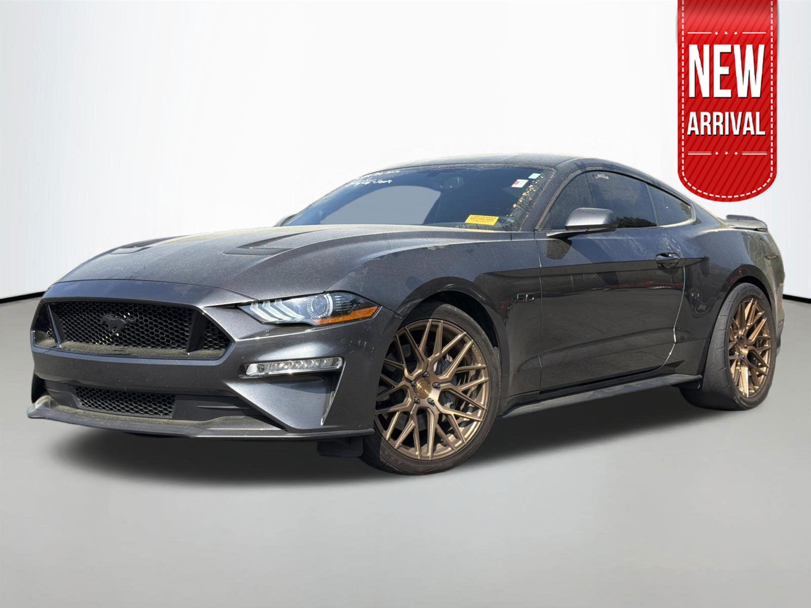 Gray (Magnetic Metallic) 2020 Ford Mustang GT Coupe RWD Coupe Rear-Wheel Drive 6-Speed Manual
