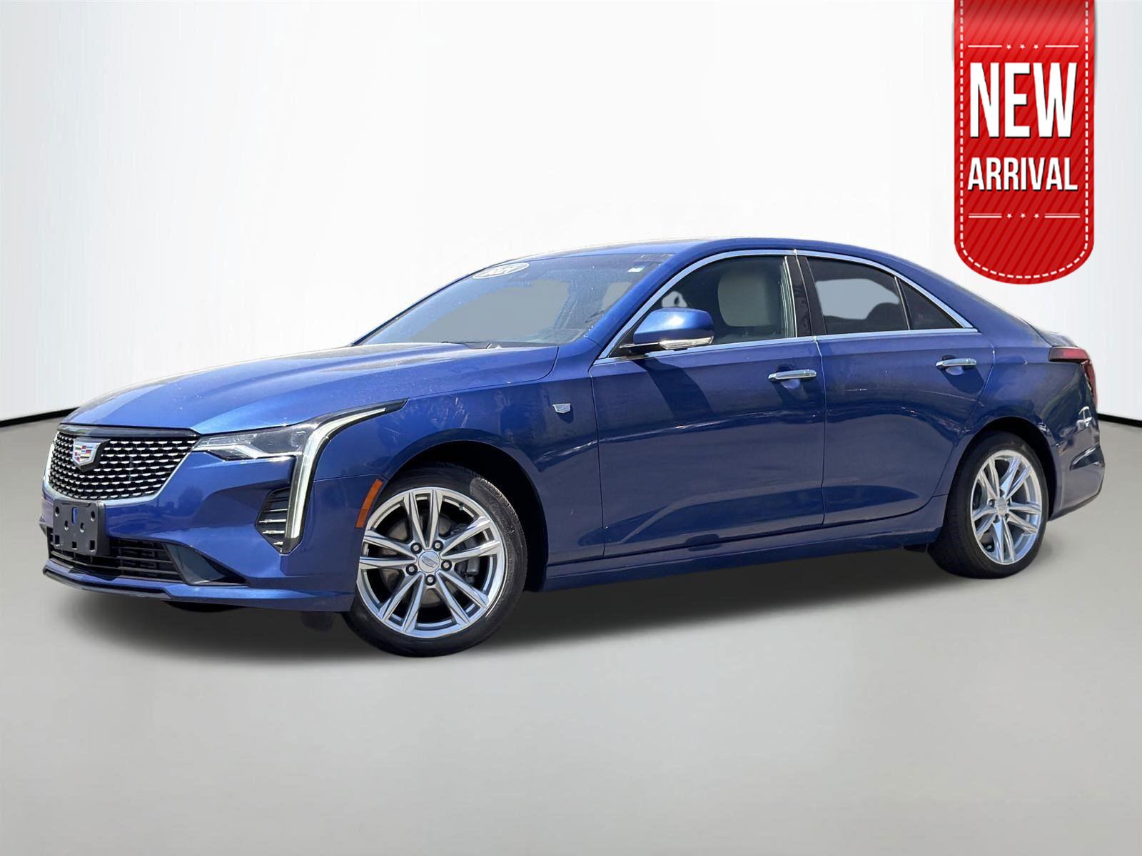 Wave Metallic 2021 Cadillac CT4 Luxury AWD Sedan All-Wheel Drive 8-Speed Automatic