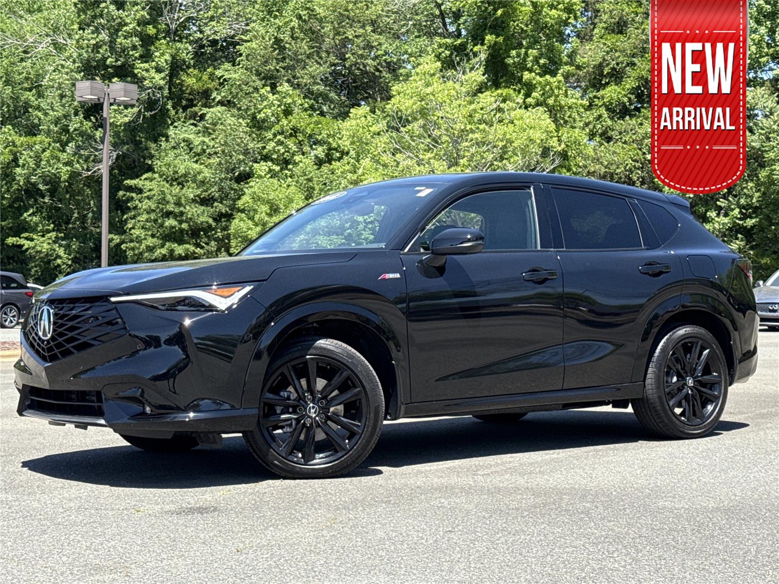 Crystal Black Pearl 2025 Acura ADX FWD with A-SPEC and Advance Package SUV / Crossover Front-Wheel Drive Continuously Variable Transmission