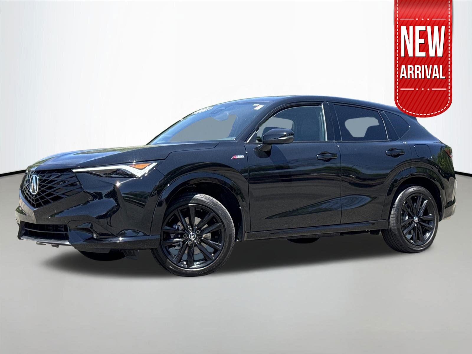 Crystal Black Pearl 2025 Acura ADX FWD with A-SPEC and Advance Package SUV / Crossover Front-Wheel Drive Continuously Variable Transmission