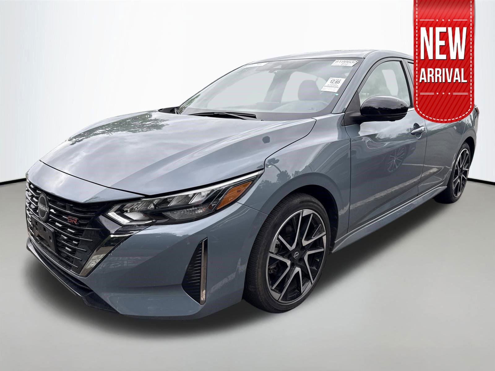 Atlantic Gray Metallic 2024 Nissan Sentra SR FWD Sedan Front-Wheel Drive Continuously Variable Transmission