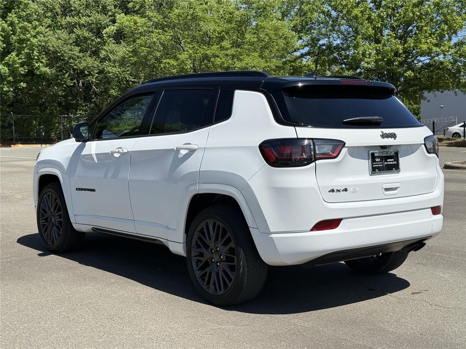Used 2022 Bright White Clearcoat Jeep High Altitude image 23
