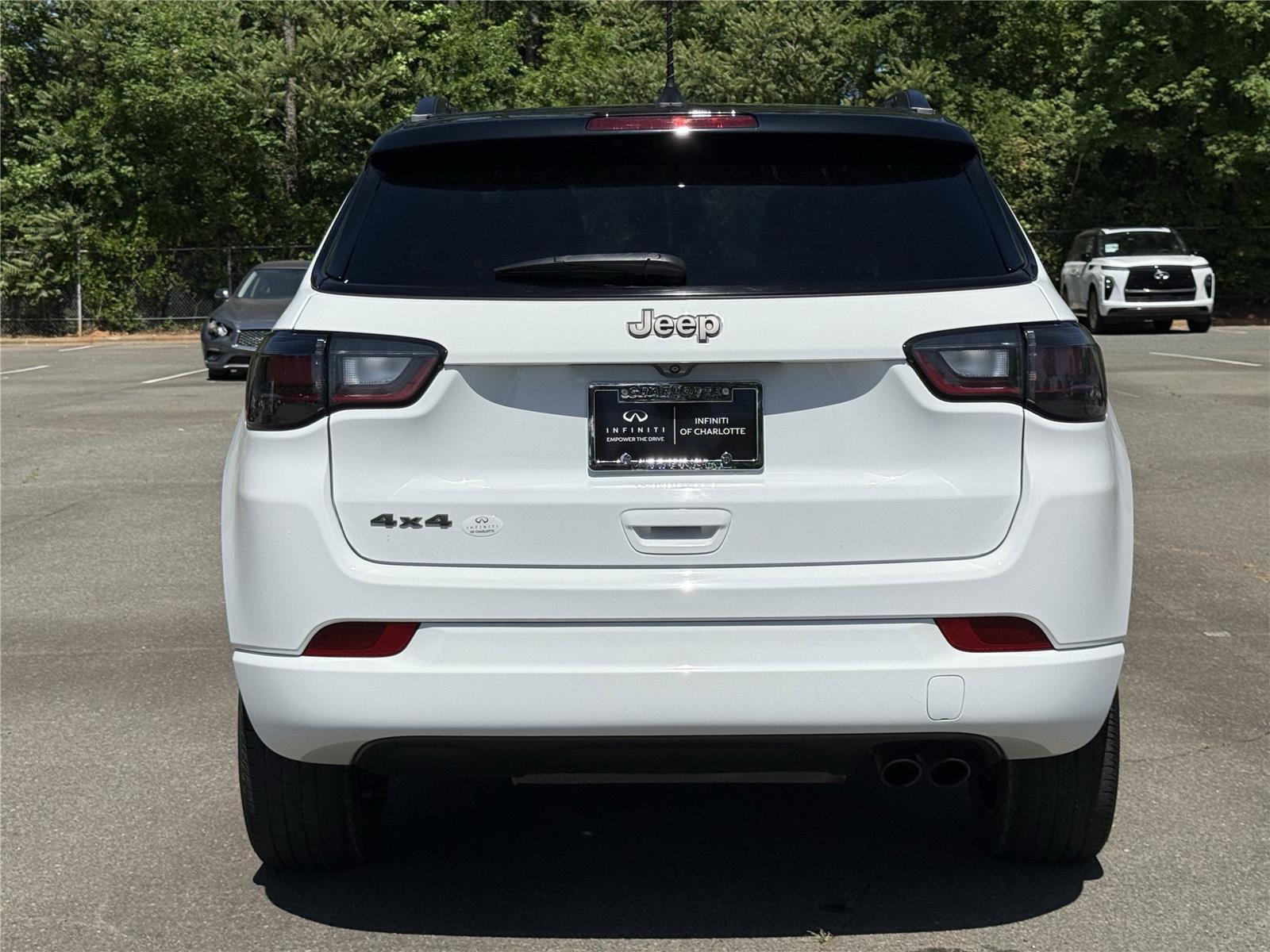 Used 2022 Bright White Clearcoat Jeep High Altitude image 24