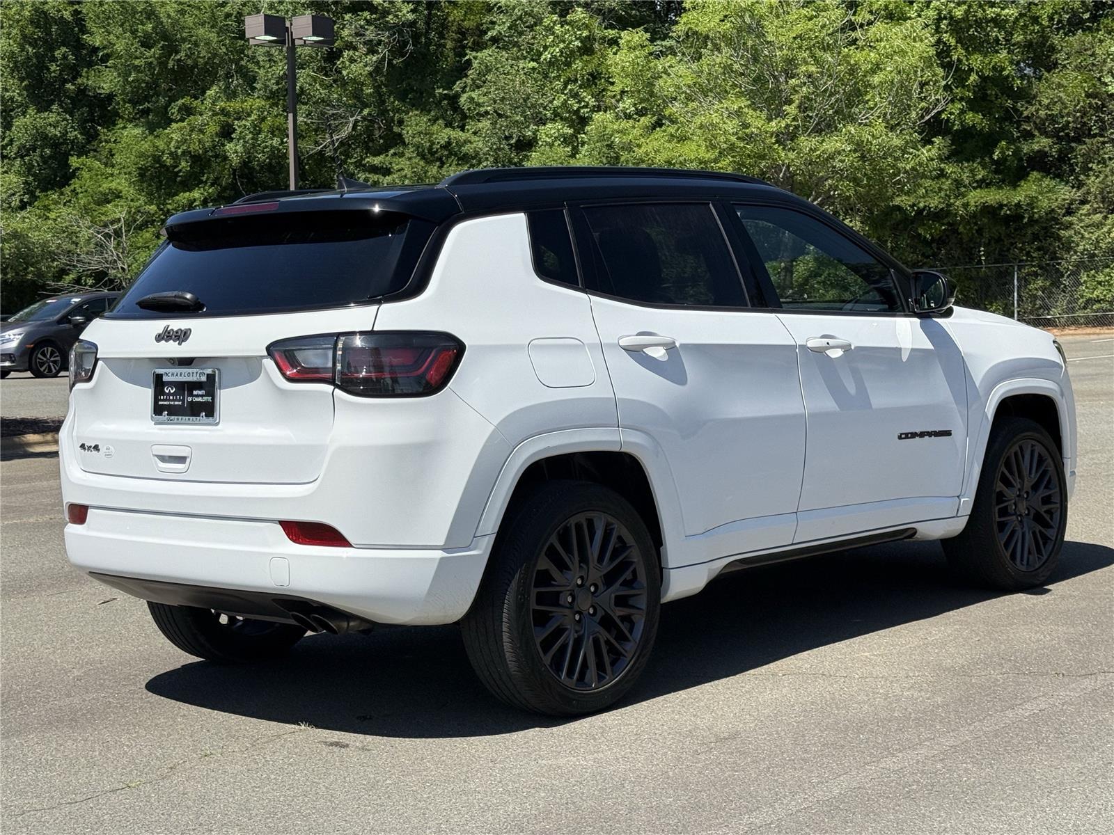 Used 2022 Bright White Clearcoat Jeep High Altitude image 26