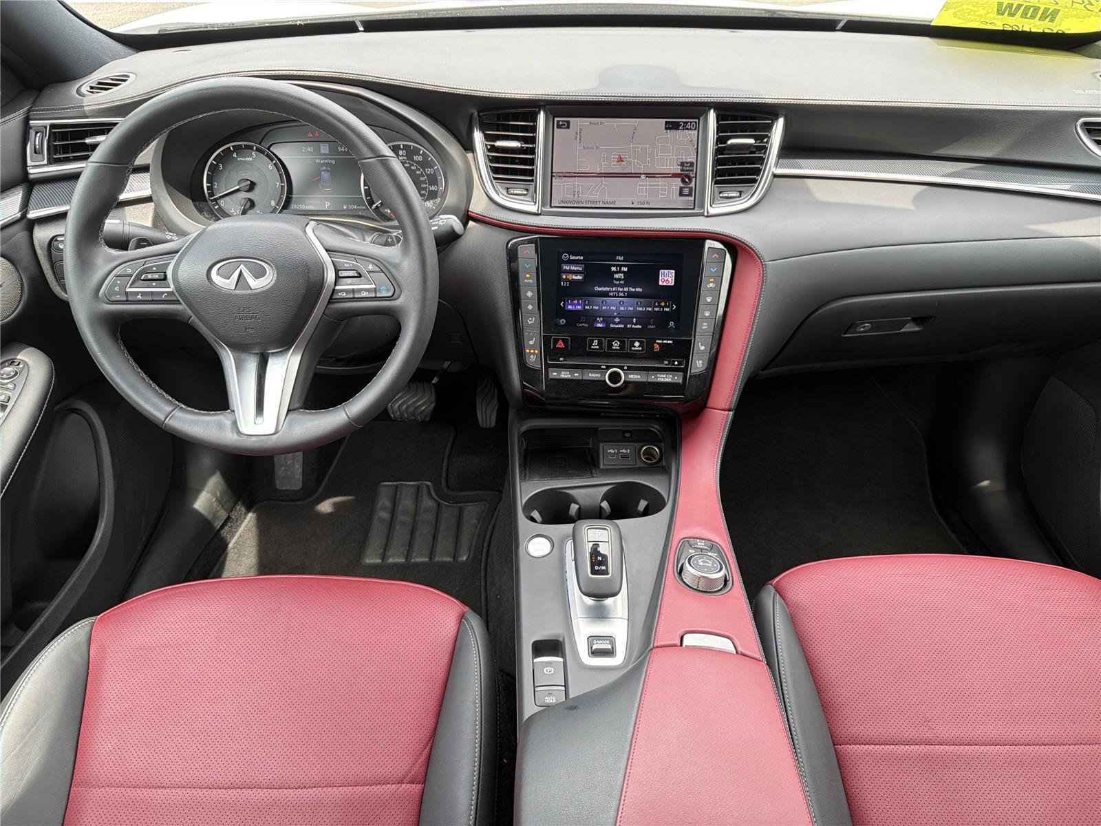 Certified Used 2023 Radiant White INFINITI SPORT image 2