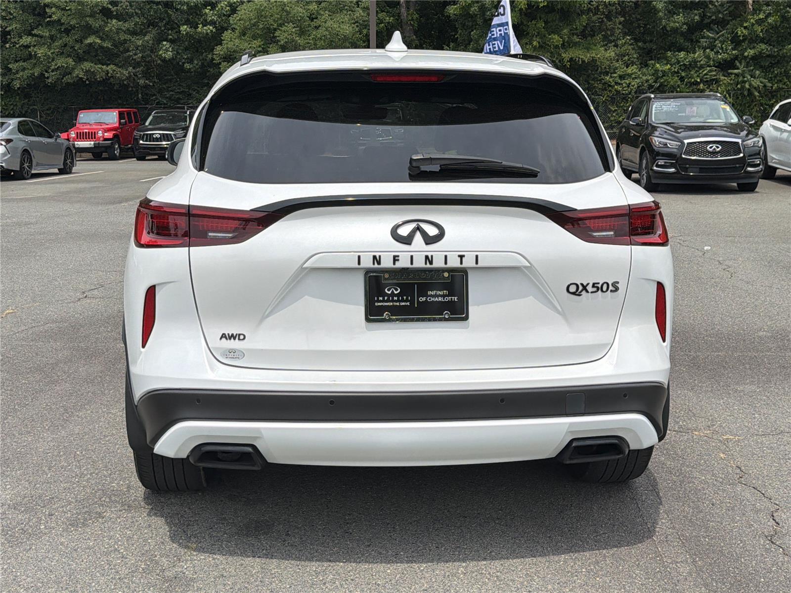 Certified Used 2023 Radiant White INFINITI SPORT image 27
