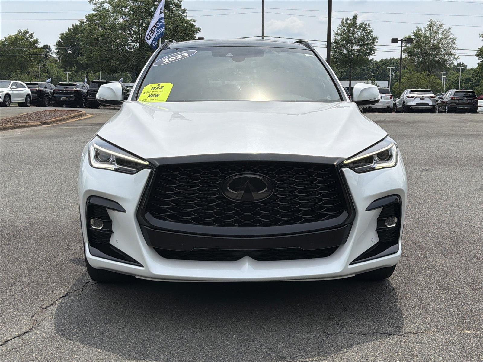 Certified Used 2023 Radiant White INFINITI SPORT image 33