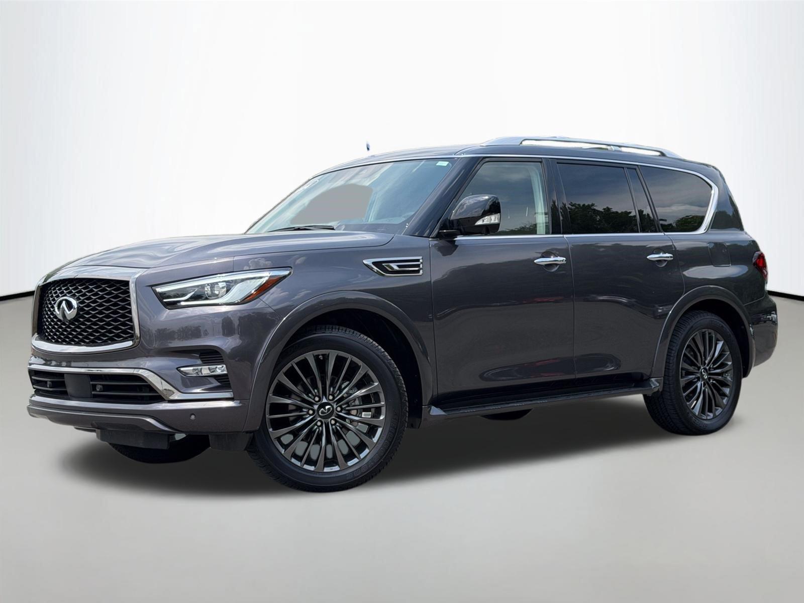 Anthracite Gray 2024 INFINITI QX80 Premium Select 4WD SUV / Crossover All-Wheel Drive 