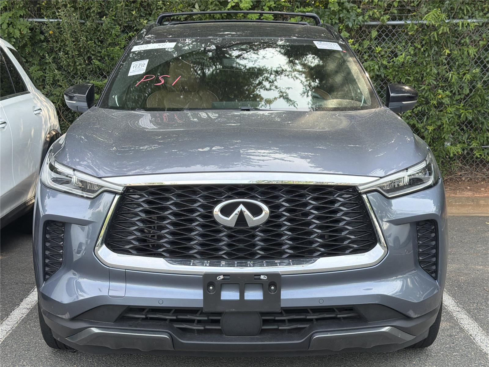 Moonbow Blue/Black Obsidian 2023 INFINITI QX60 SUV / Crossover All-Wheel Drive Automatic
