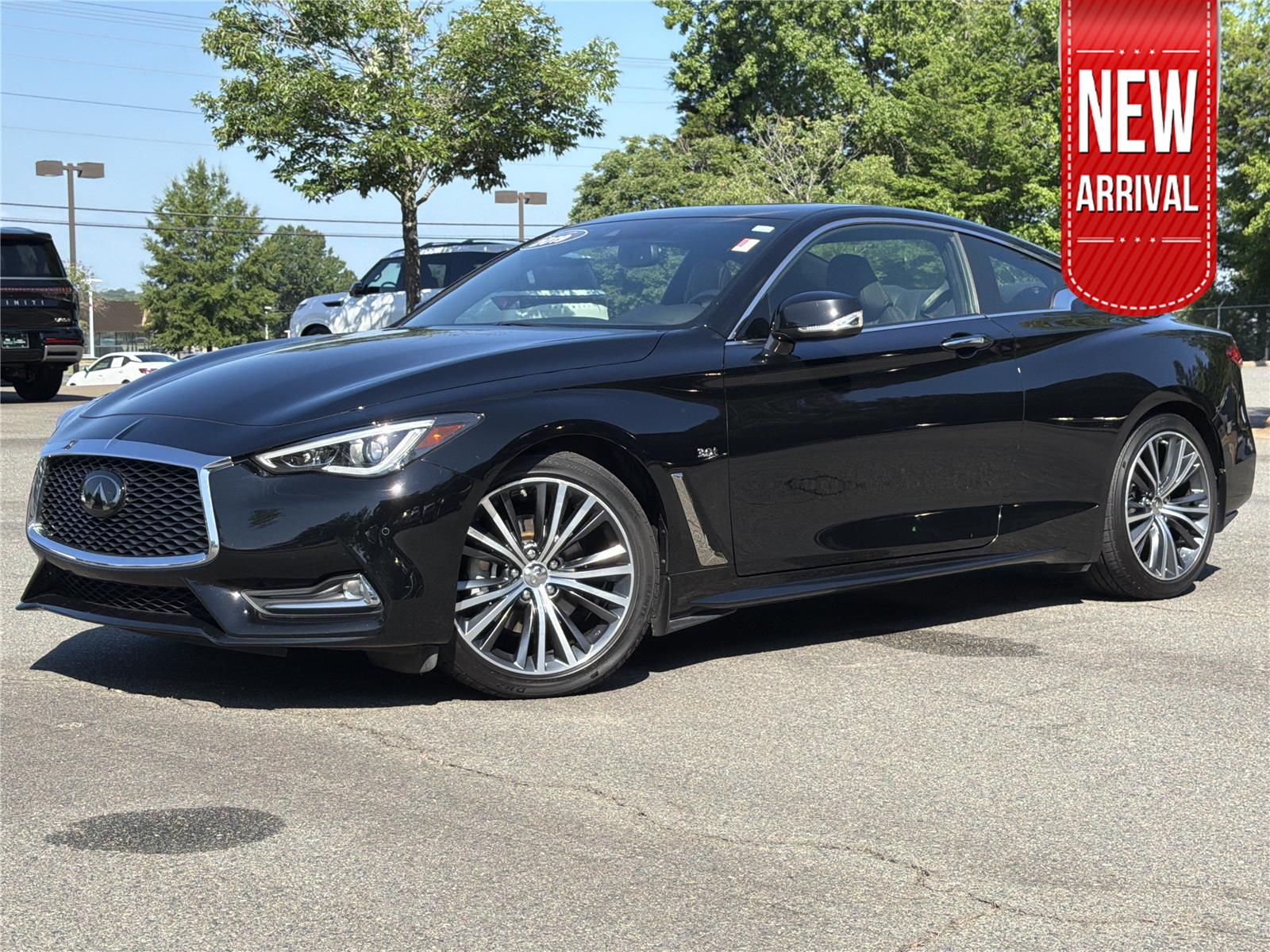 Black Obsidian 2019 INFINITI Q60 Coupe All-Wheel Drive Automatic