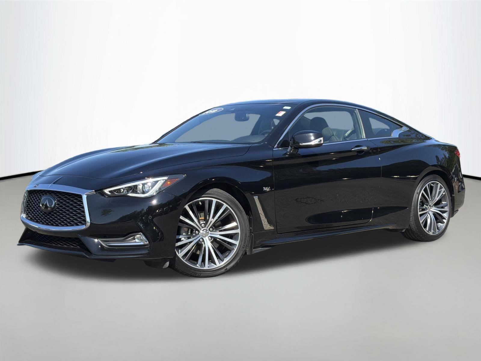 Black Obsidian 2019 INFINITI Q60 Coupe All-Wheel Drive Automatic
