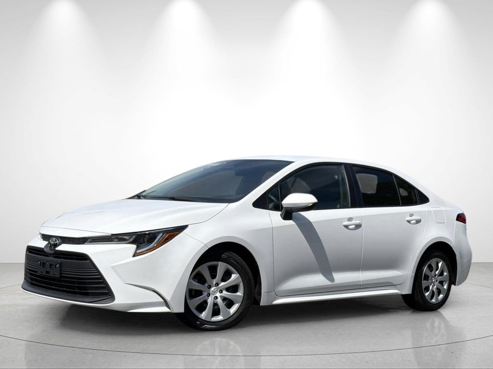 Ice Cap 2023 Toyota Corolla Sedan Front-Wheel Drive Continuously Variable Transmission