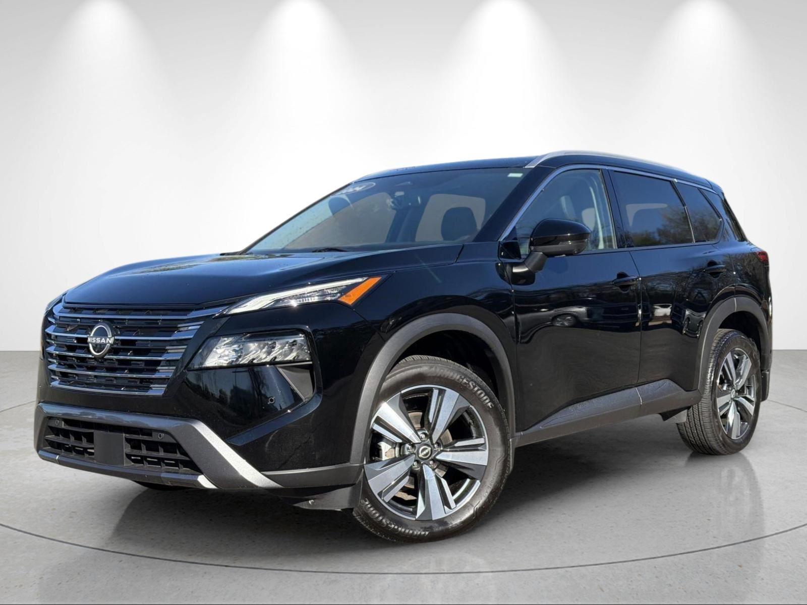 Super Black 2024 Nissan Rogue SUV / Crossover All-Wheel Drive Continuously Variable Transmission