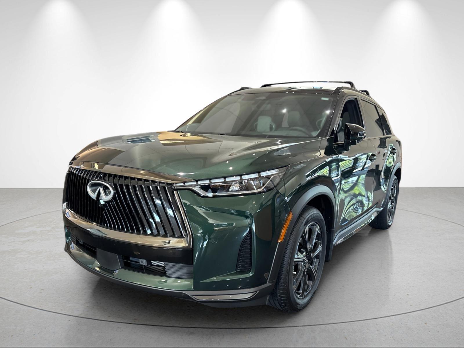 Deep Emerald/Black Obsidian 2026 INFINITI QX60 SUV / Crossover All-Wheel Drive Automatic