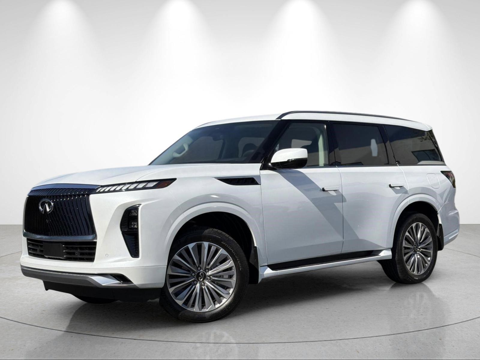 Radiant White 2026 INFINITI QX80 SUV / Crossover All-Wheel Drive Automatic