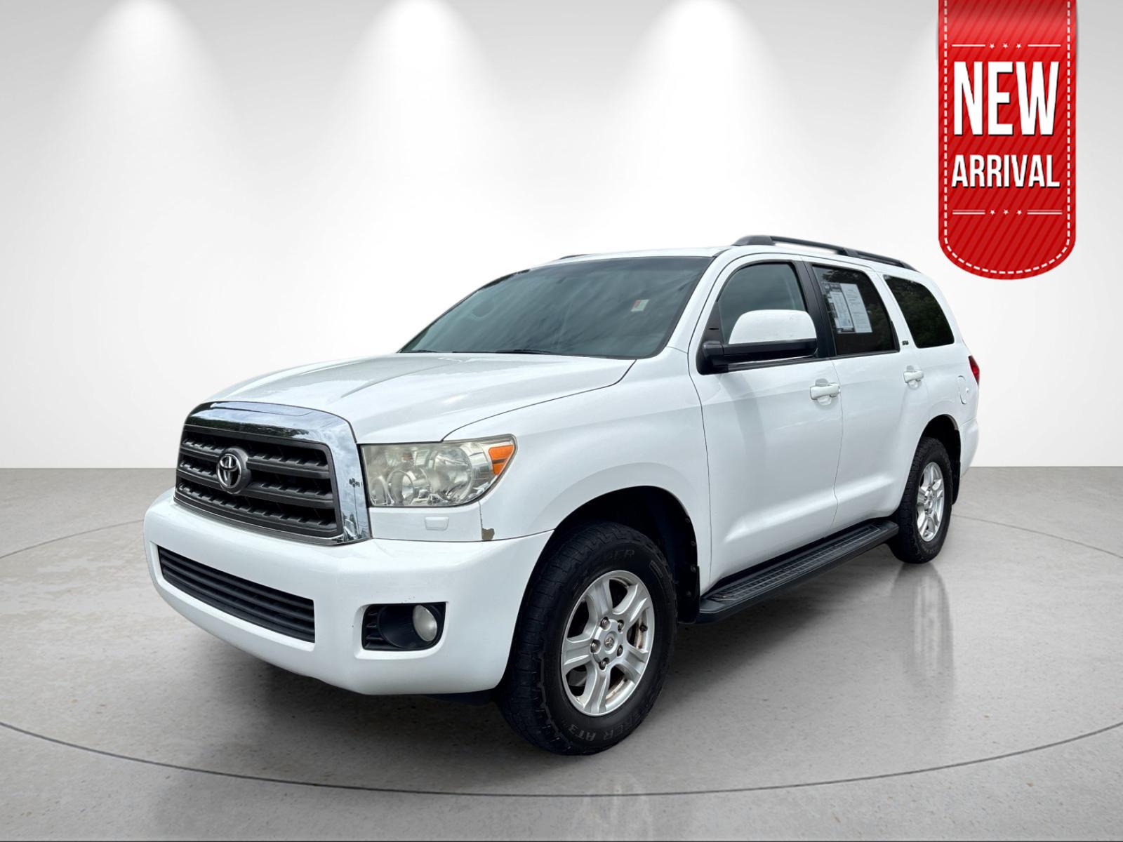 Super White 2016 Toyota Sequoia SUV / Crossover 4X2 Automatic