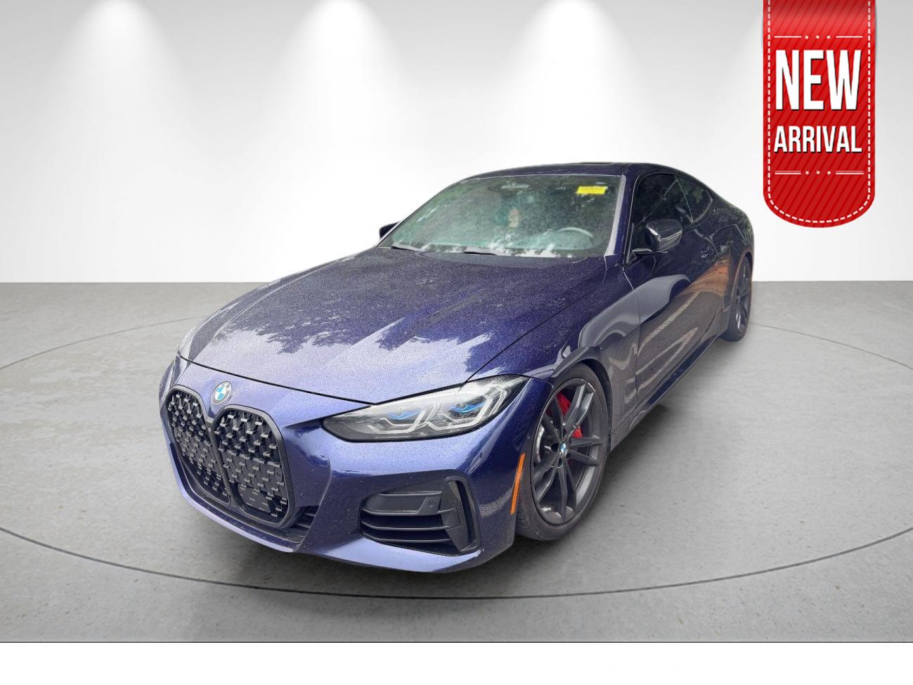 Tanzanite Blue II Metallic 2021 BMW 4 Series Coupe All-Wheel Drive Automatic