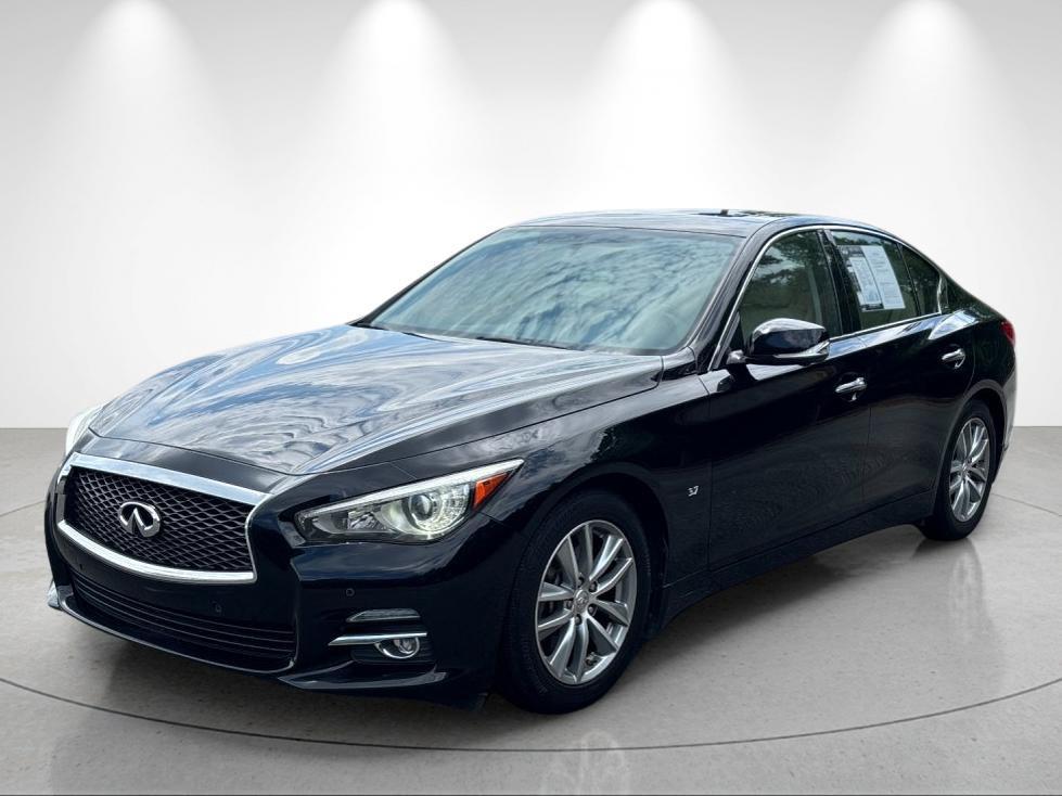 Black Obsidian 2015 INFINITI Q50 Sedan Rear-Wheel Drive Automatic