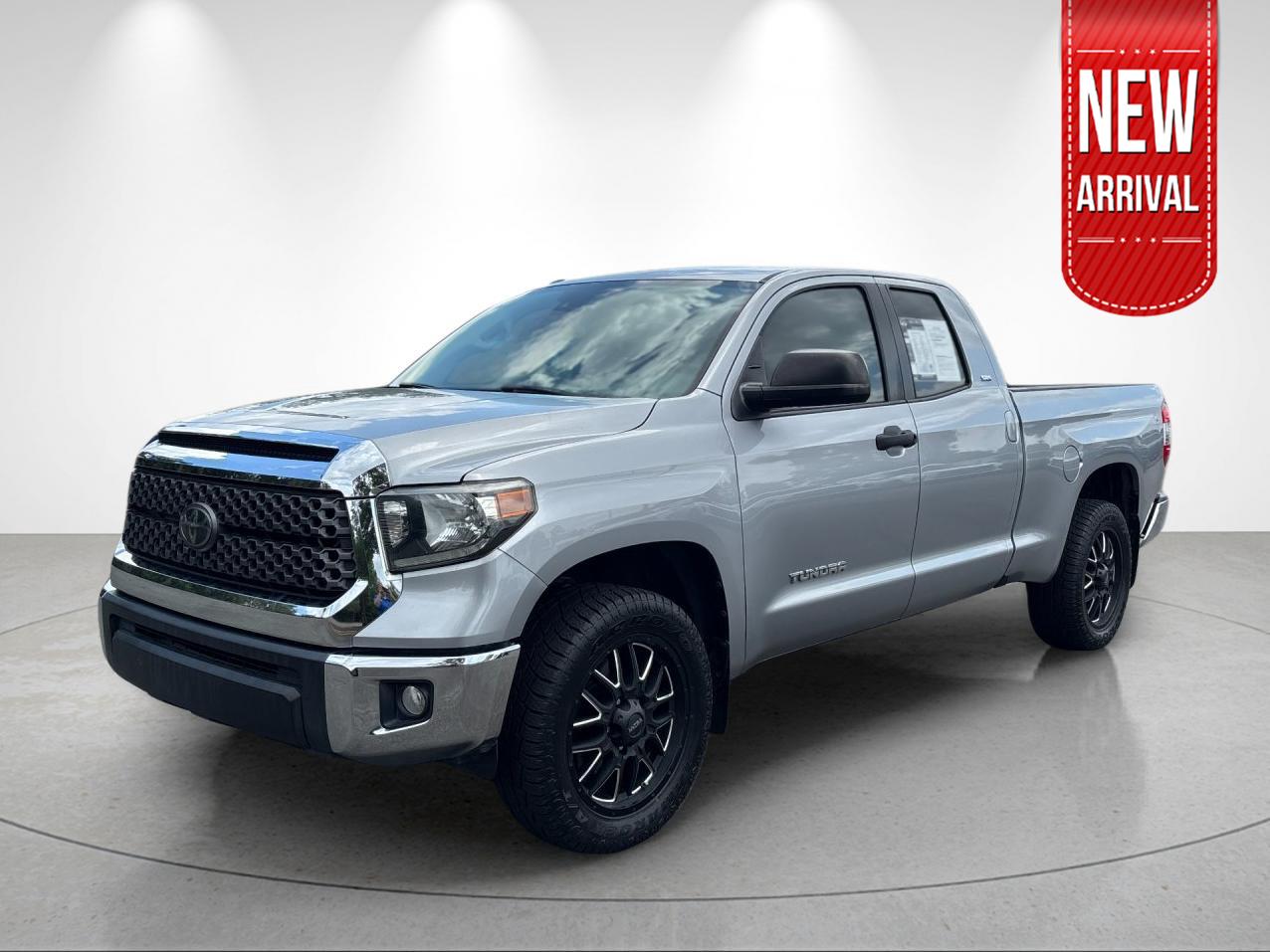 Silver Sky Metallic 2018 Toyota Tundra Pickup Truck 4X2 Automatic