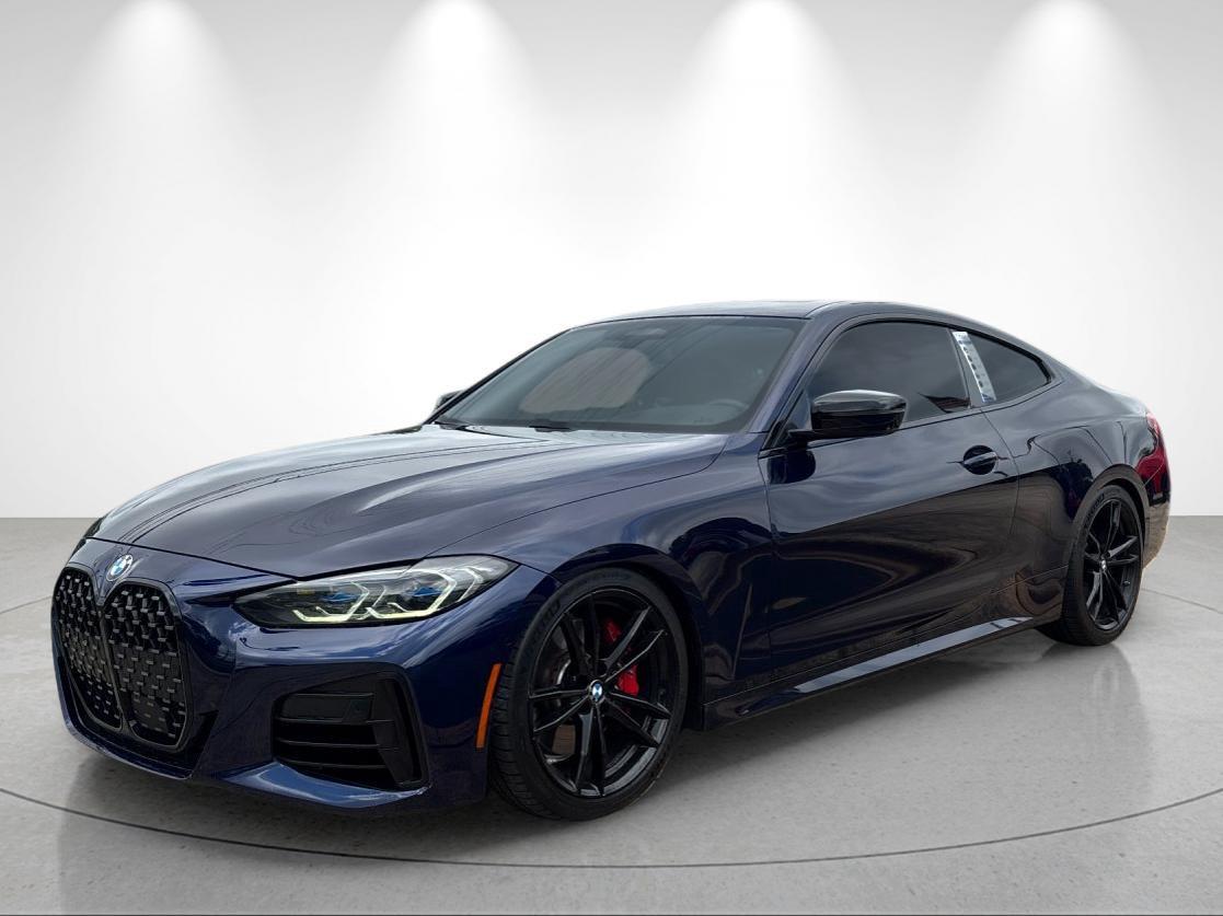 Tanzanite Blue II Metallic 2021 BMW 4 Series Coupe All-Wheel Drive Automatic