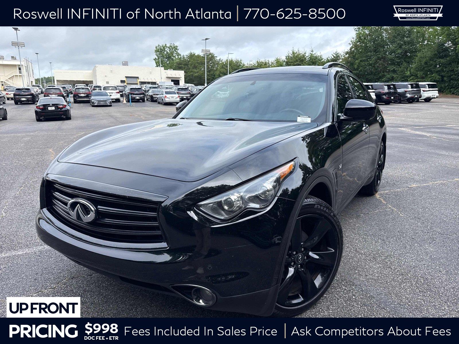  2016 INFINITI QX70 RWD   