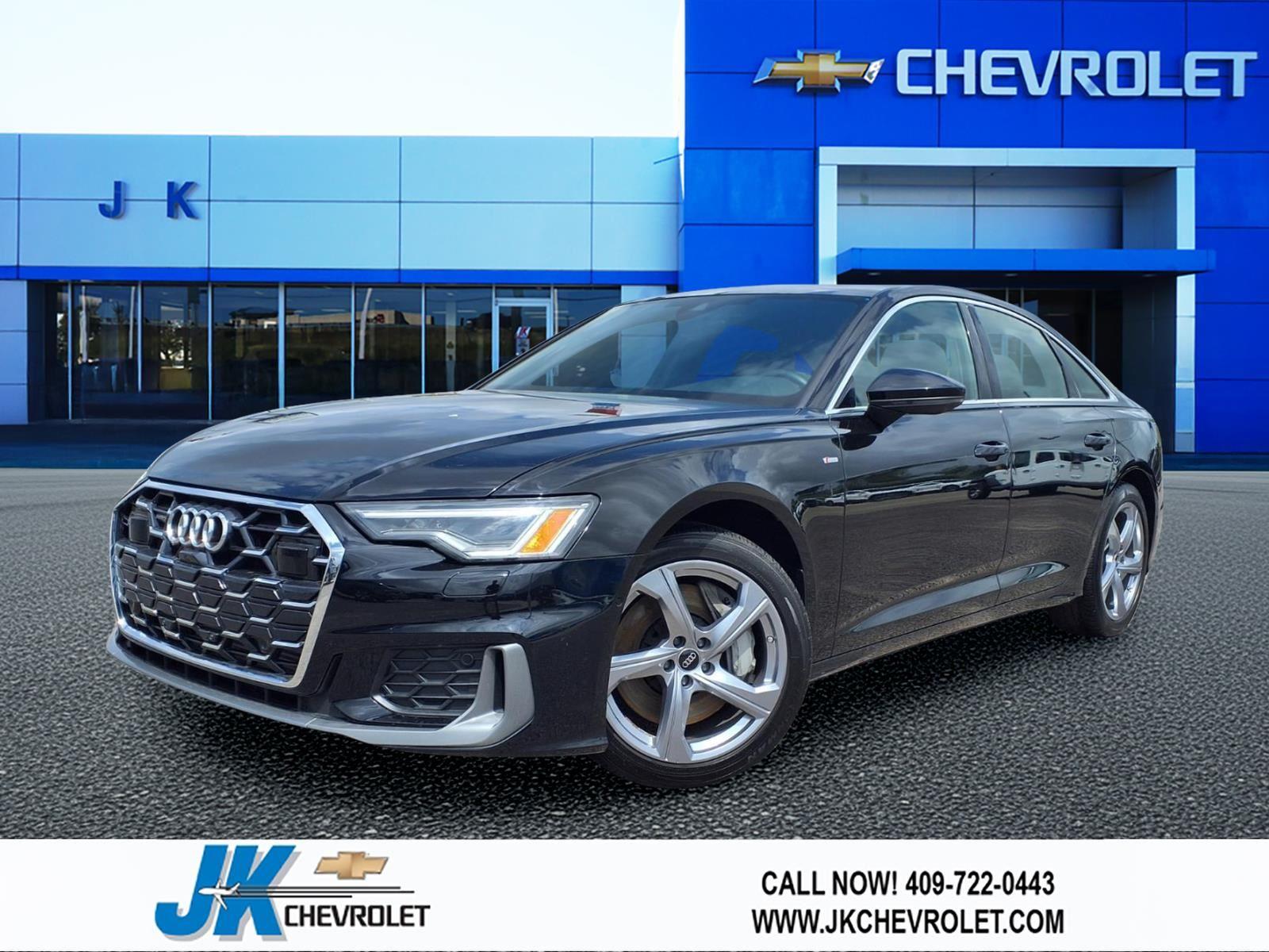 Black 2024 Audi A6 Sedan All-Wheel Drive Automatic
