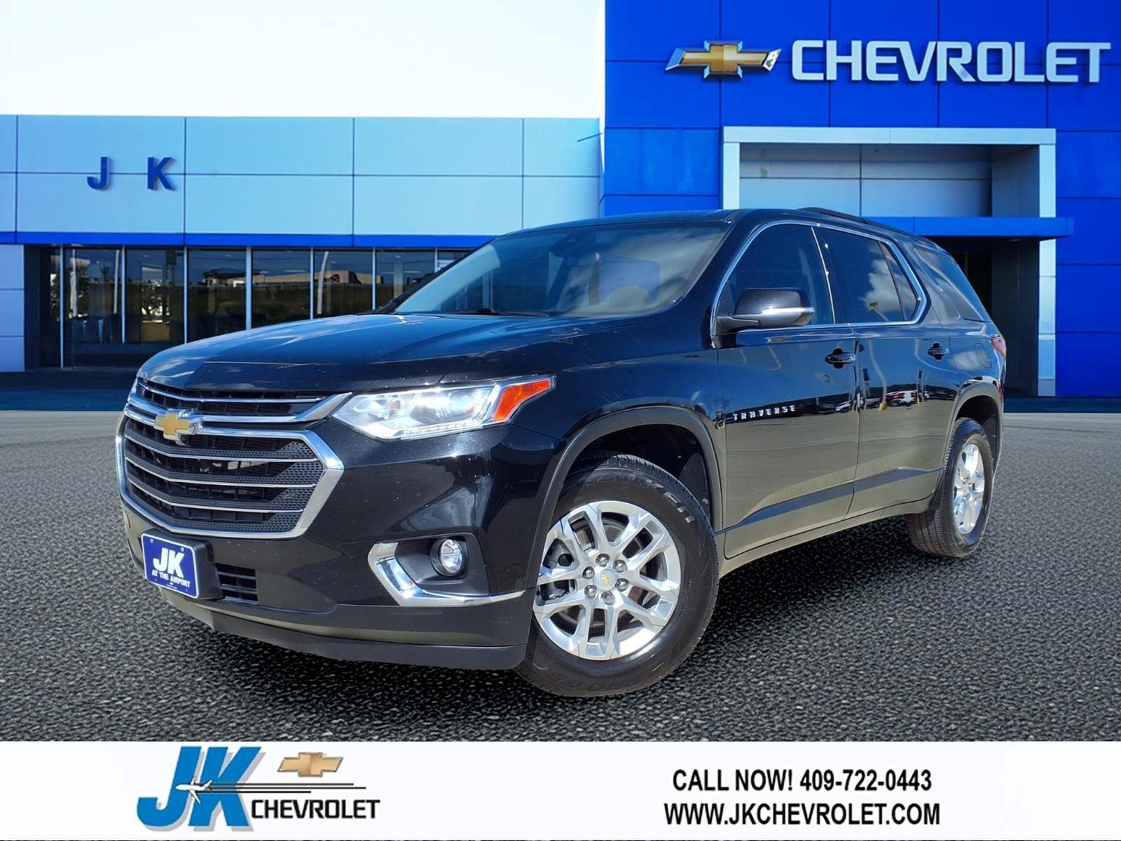 Mosaic Black Metallic 2021 Chevrolet Traverse LT Cloth FWD SUV / Crossover Front-Wheel Drive 9-Speed Automatic