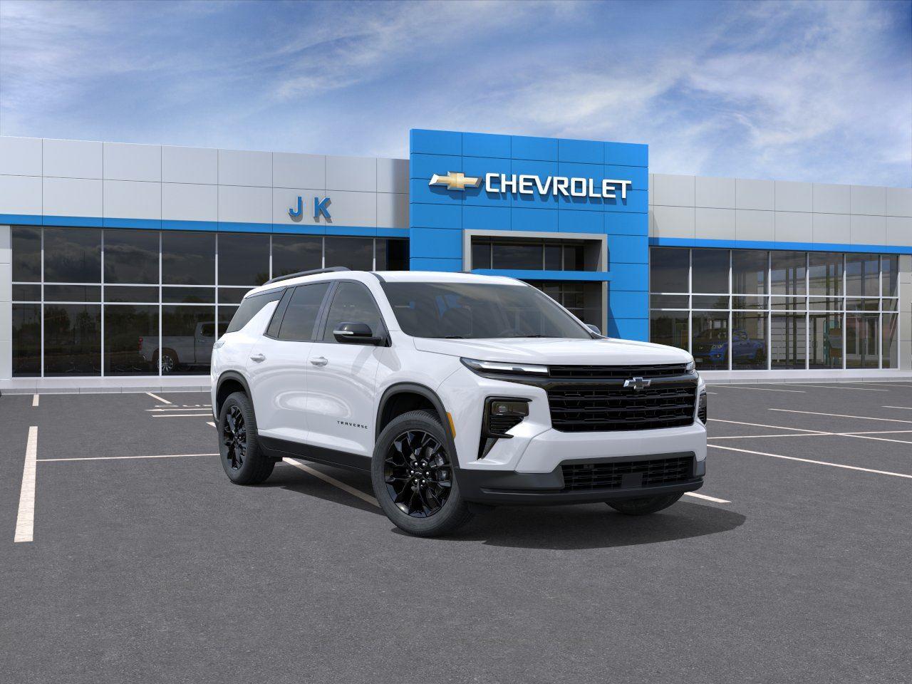 Summit White 2026 Chevrolet Traverse SUV / Crossover Front-Wheel Drive 8-Speed Automatic