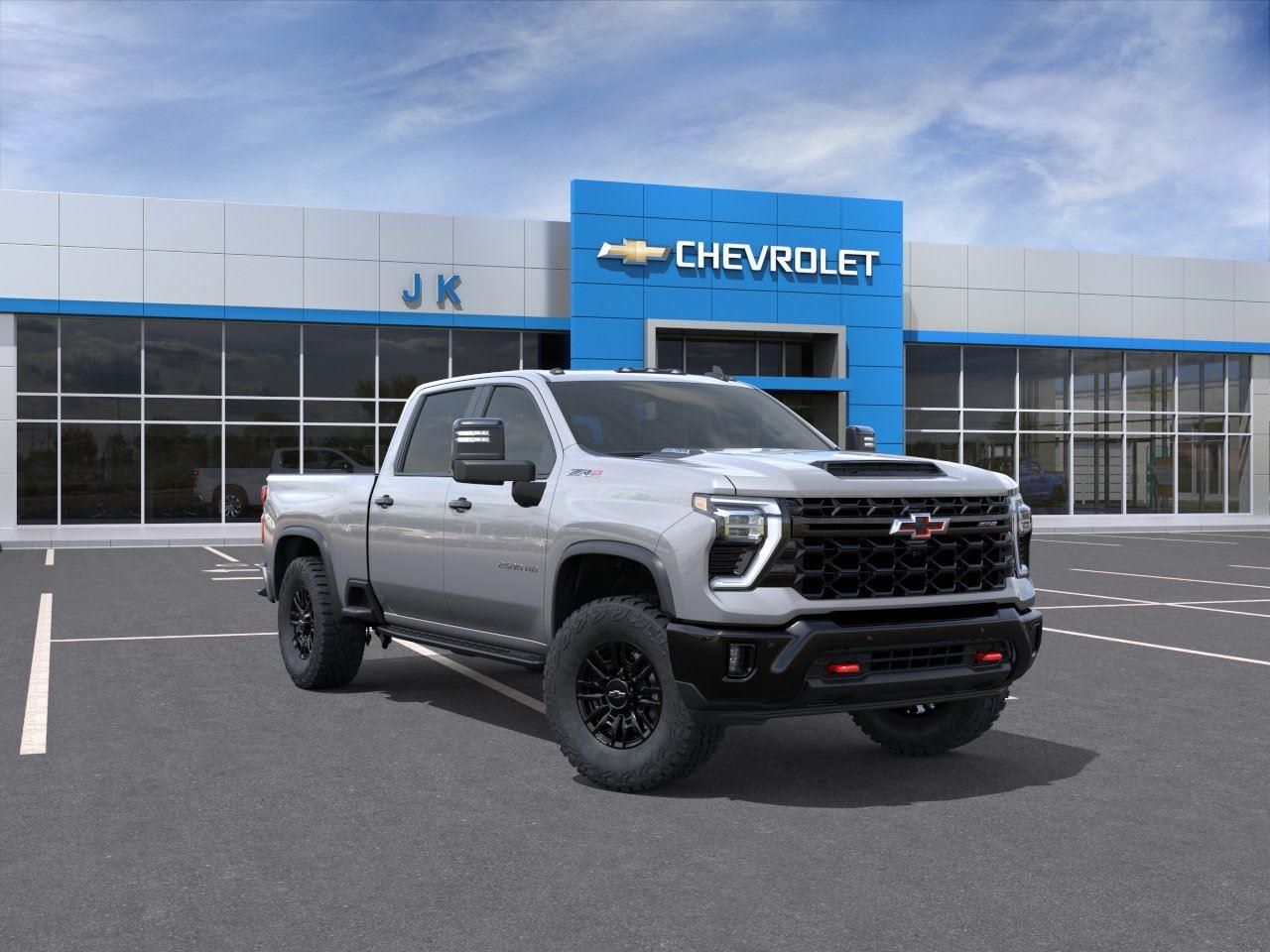 Sterling Gray Metallic 2026 Chevrolet Silverado 2500HD Pickup Truck Four-Wheel Drive Automatic
