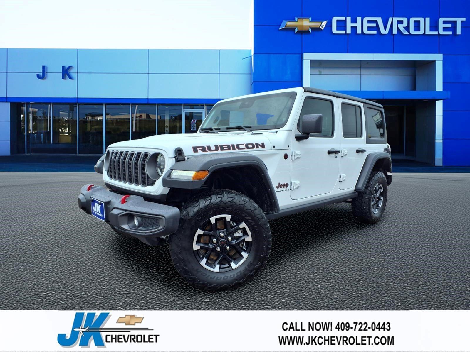 Bright White Clearcoat 2025 Jeep Wrangler SUV / Crossover Four-Wheel Drive 8-Speed Automatic