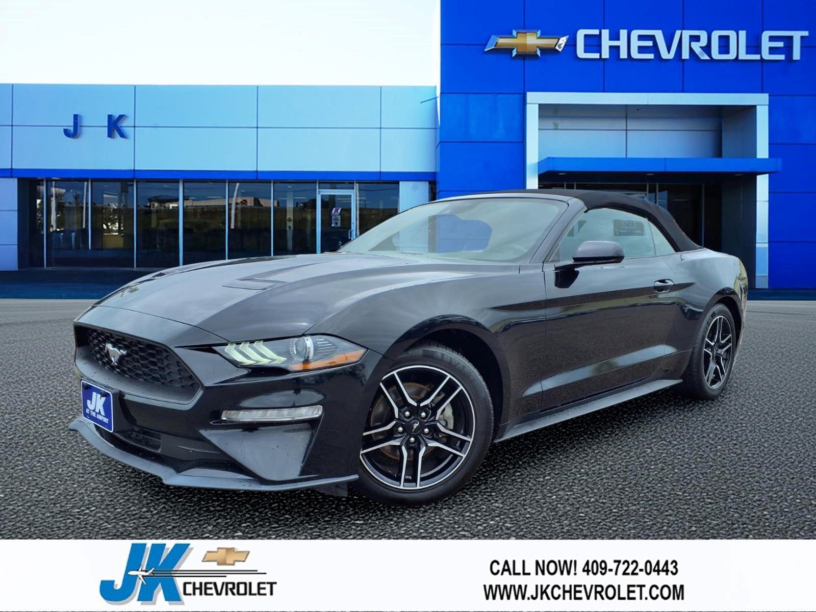 Shadow Black 2023 Ford Mustang Convertible Rear-Wheel Drive 6-Speed Manual