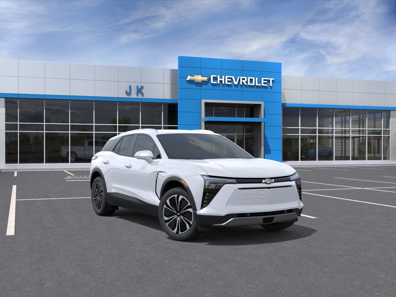 SUMMIT WHITE 2025 Chevrolet Blazer EV SUV / Crossover Front-Wheel Drive Automatic