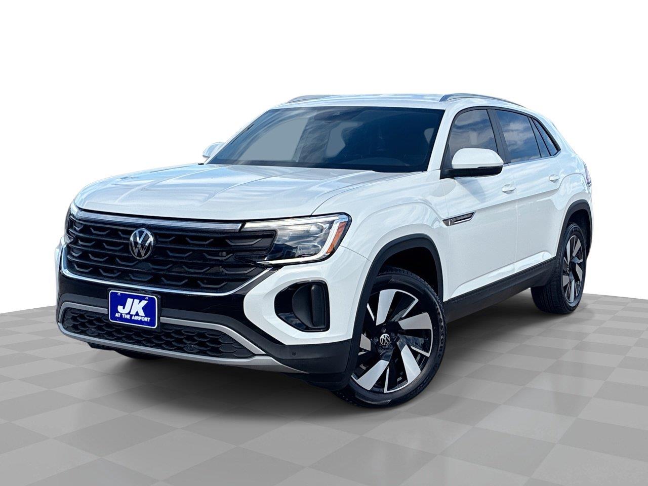 Pure White 2025 Volkswagen Atlas Cross Sport SUV / Crossover Front-Wheel Drive Automatic