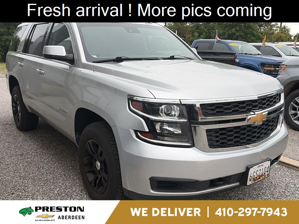 Silver Ice Metallic 2018 Chevrolet Tahoe SUV / Crossover Four-Wheel Drive 6-Speed Automatic