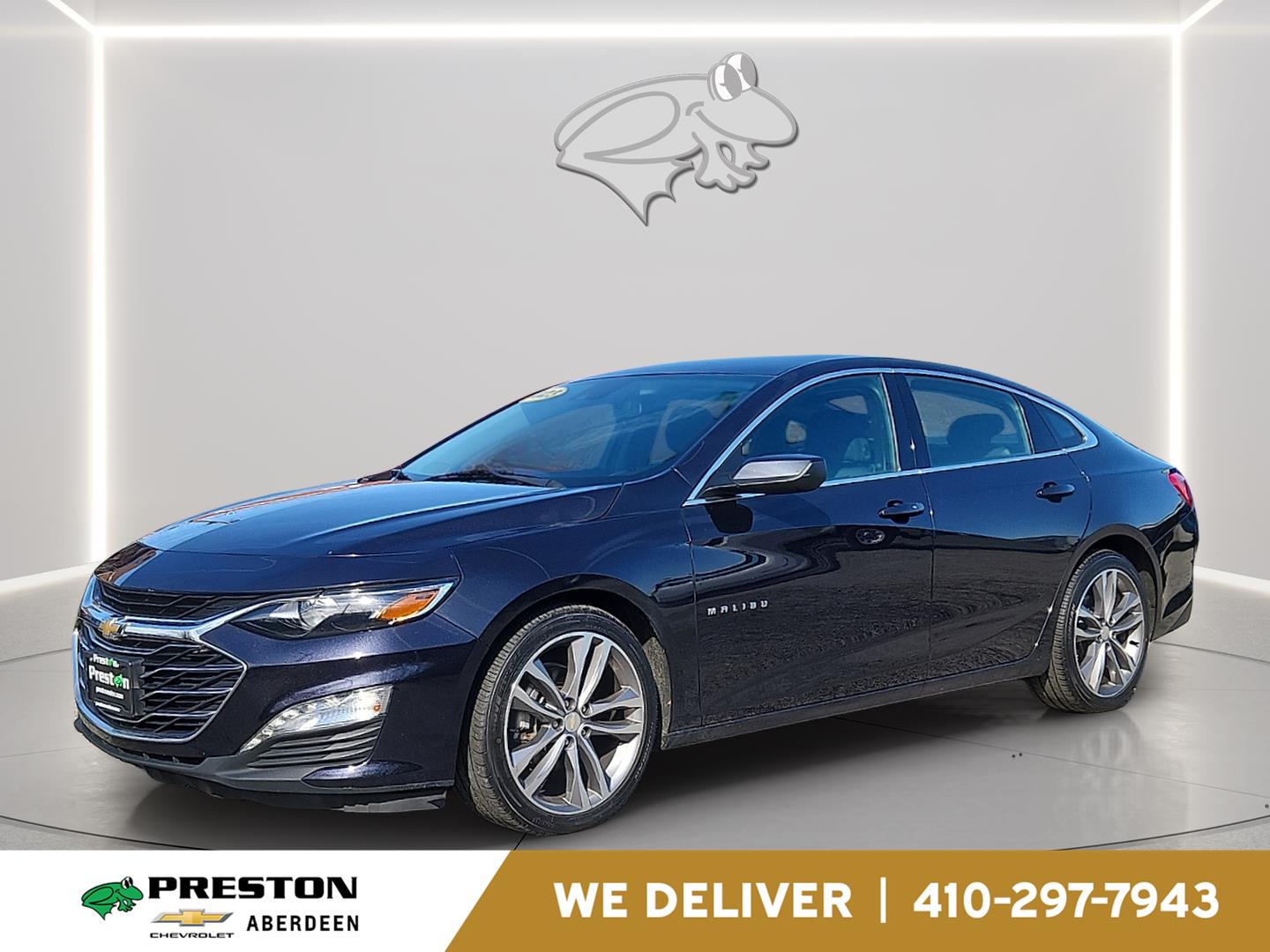 Dark Ash Metallic 2023 Chevrolet Malibu LT with 1LT FWD Sedan Front-Wheel Drive Continuously Variable Transmission