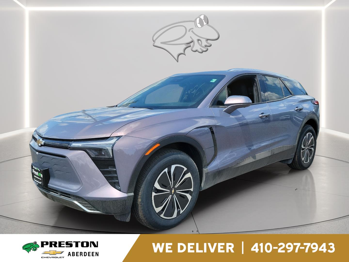 Galaxy Gray Metallic 2024 Chevrolet Blazer EV 2LT eAWD SUV / Crossover All-Wheel Drive Automatic