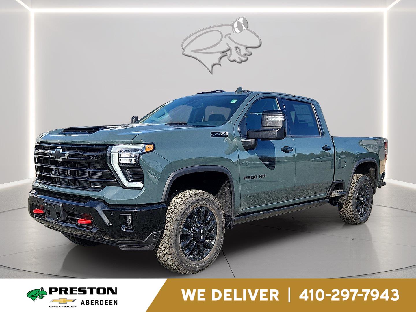Cypress Gray 2026 Chevrolet Silverado 2500HD Pickup Truck Four-Wheel Drive Automatic