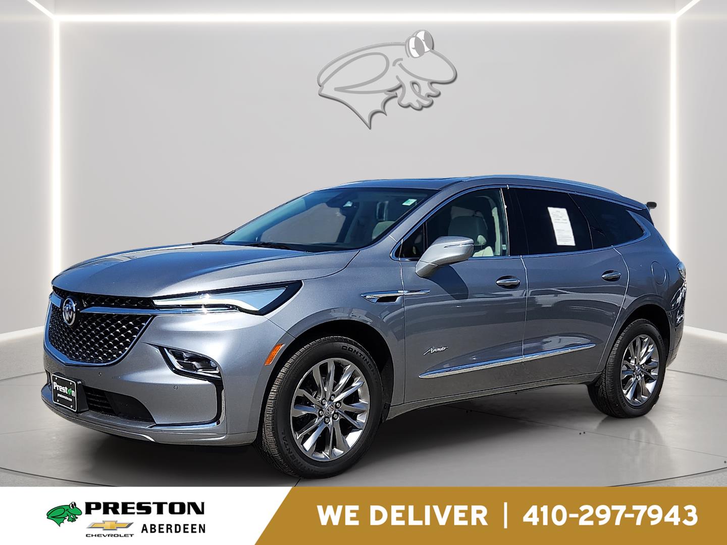 Moonstone Gray Metallic 2023 Buick Enclave Avenir AWD SUV / Crossover Four-Wheel Drive 9-Speed Automatic
