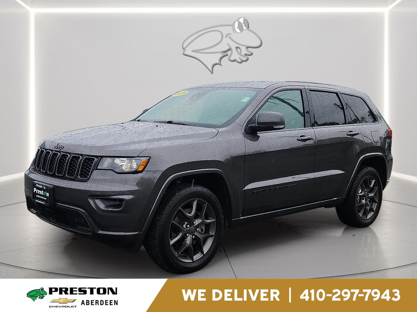 Gray (Granite Crystal Metallic Clearcoat) 2021 Jeep Grand Cherokee 80th Anniversary Edition 4WD SUV / Crossover Four-Wheel Drive 8-Speed Automatic
