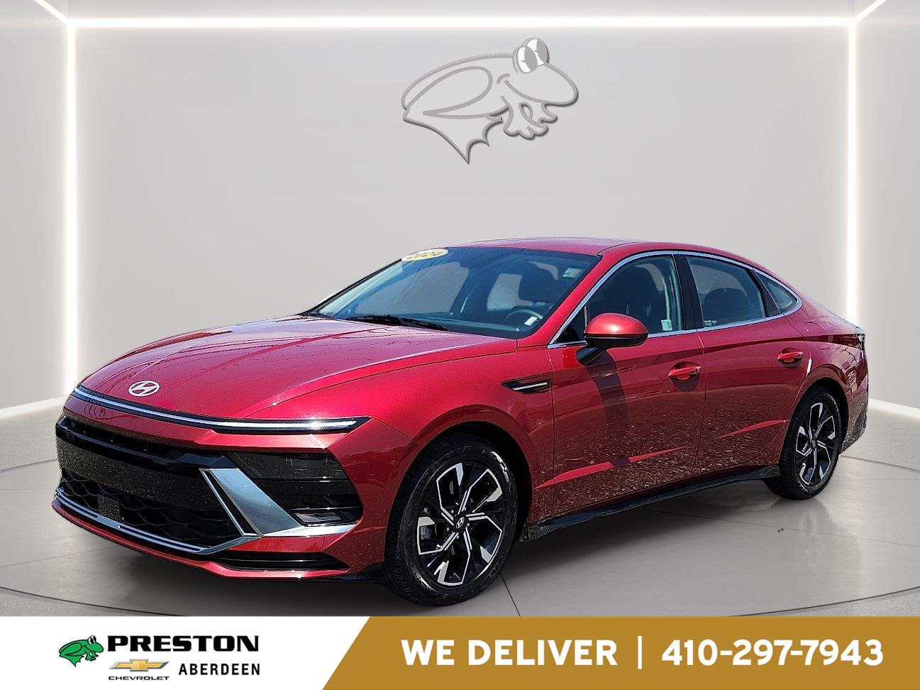 Ultimate red 2024 Hyundai Sonata Sedan Front-Wheel Drive Automatic