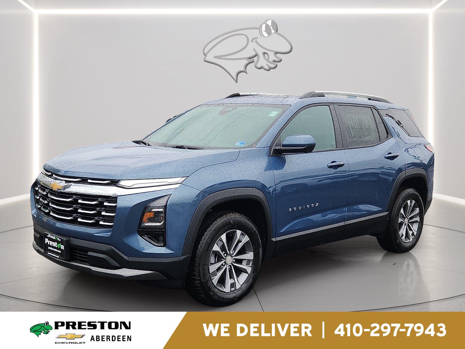 Lakeshore Blue Metallic 2026 Chevrolet Equinox SUV / Crossover Four-Wheel Drive 8-Speed Automatic