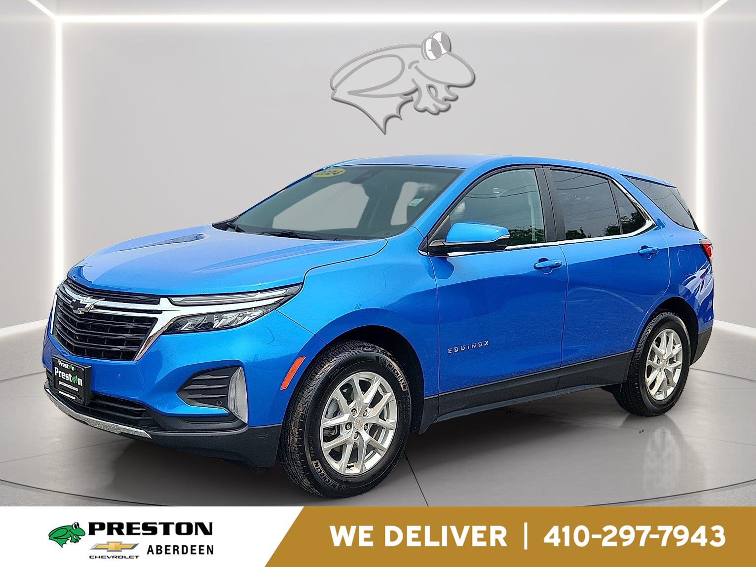 Riptide Blue Metallic 2024 Chevrolet Equinox SUV / Crossover Front-Wheel Drive 6-Speed Automatic Overdrive