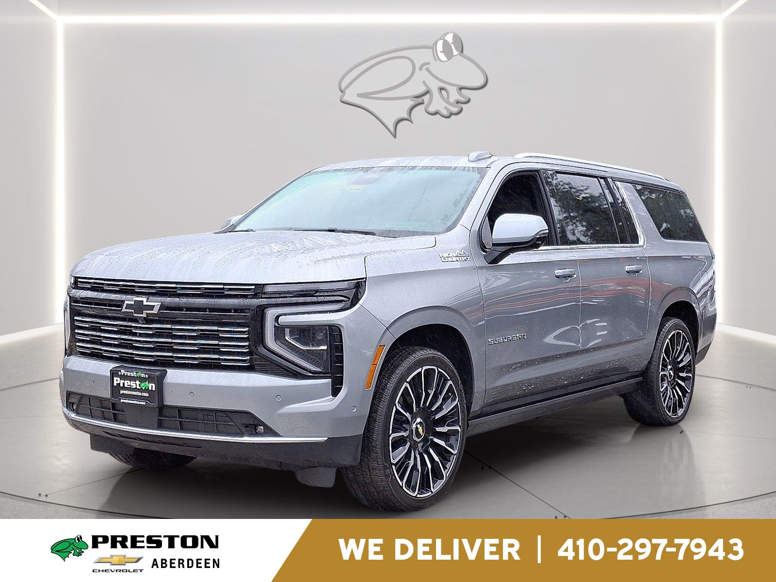 Sterling Gray Metallic 2025 Chevrolet Suburban SUV / Crossover Four-Wheel Drive Automatic