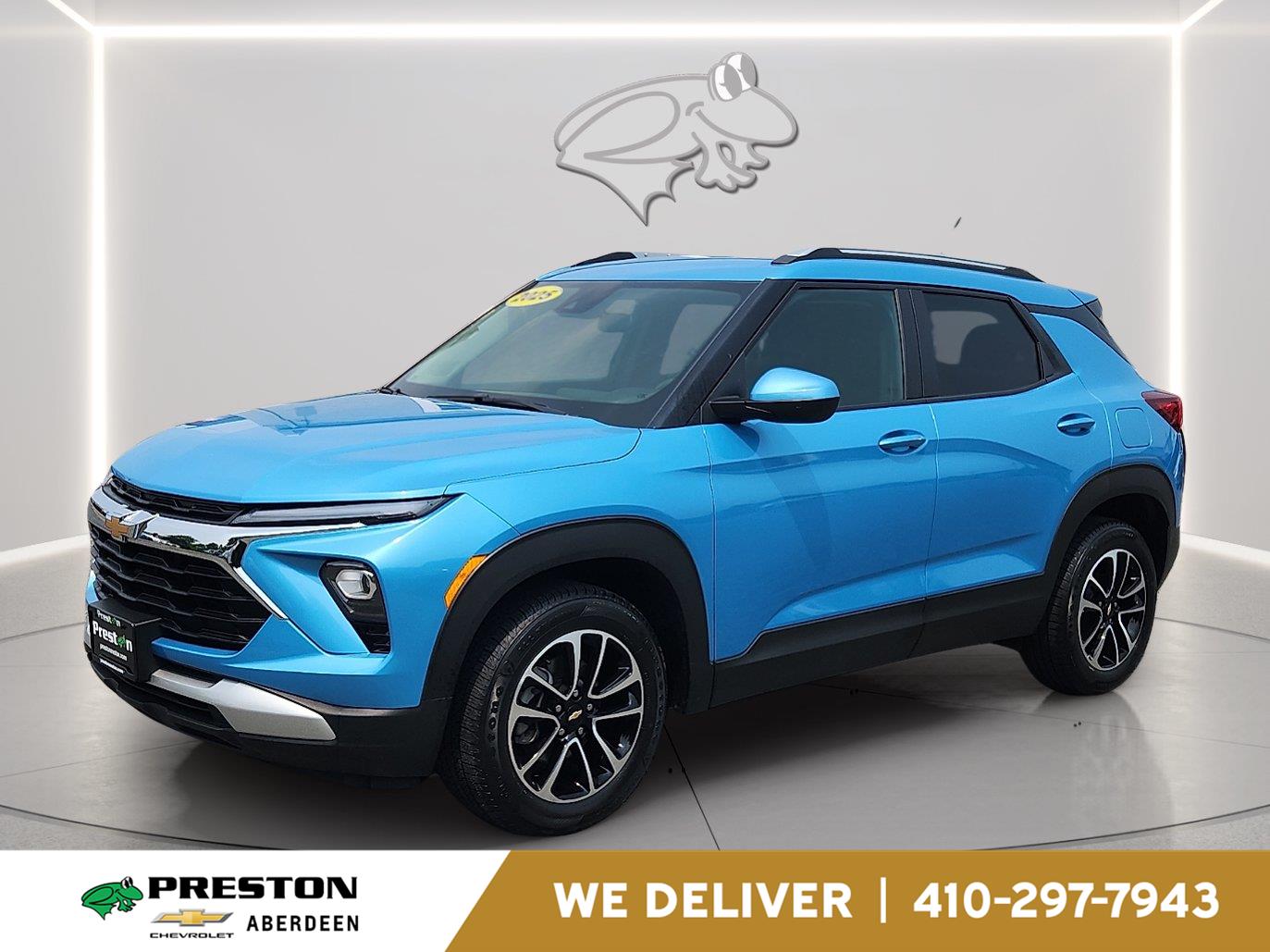 Marina Blue Metallic 2025 Chevrolet Trailblazer SUV / Crossover Four-Wheel Drive 9-Speed Automatic