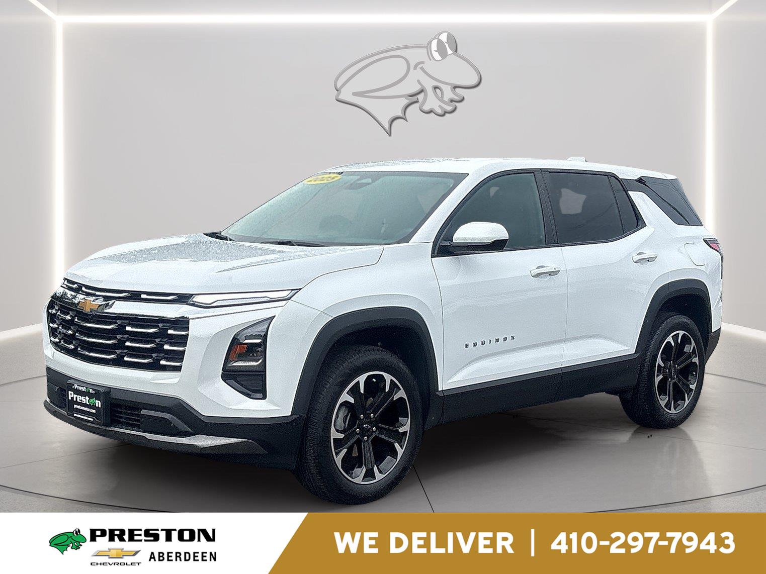 Summit White 2025 Chevrolet Equinox SUV / Crossover Front-Wheel Drive Continuously Variable Transmission