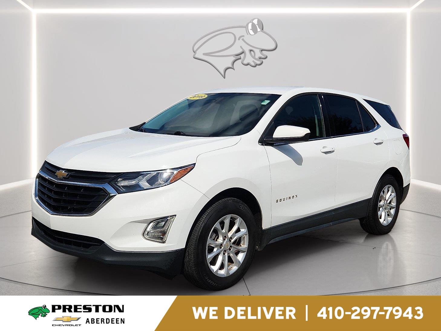 Summit White 2019 Chevrolet Equinox SUV / Crossover Front-Wheel Drive 6-Speed Automatic Overdrive