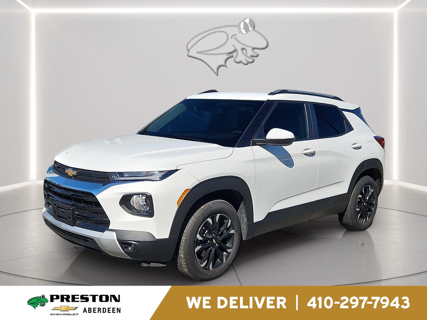 Summit White 2023 Chevrolet Trailblazer SUV / Crossover Four-Wheel Drive 9-Speed Automatic