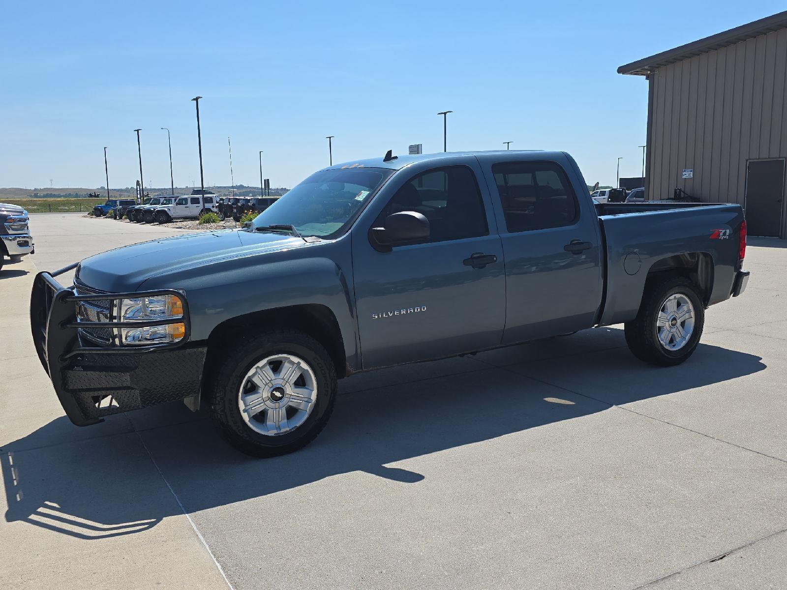 Blue Granite Metallic 2013 Chevrolet Silverado 1500 Pickup Truck Four-Wheel Drive 6-Speed Automatic