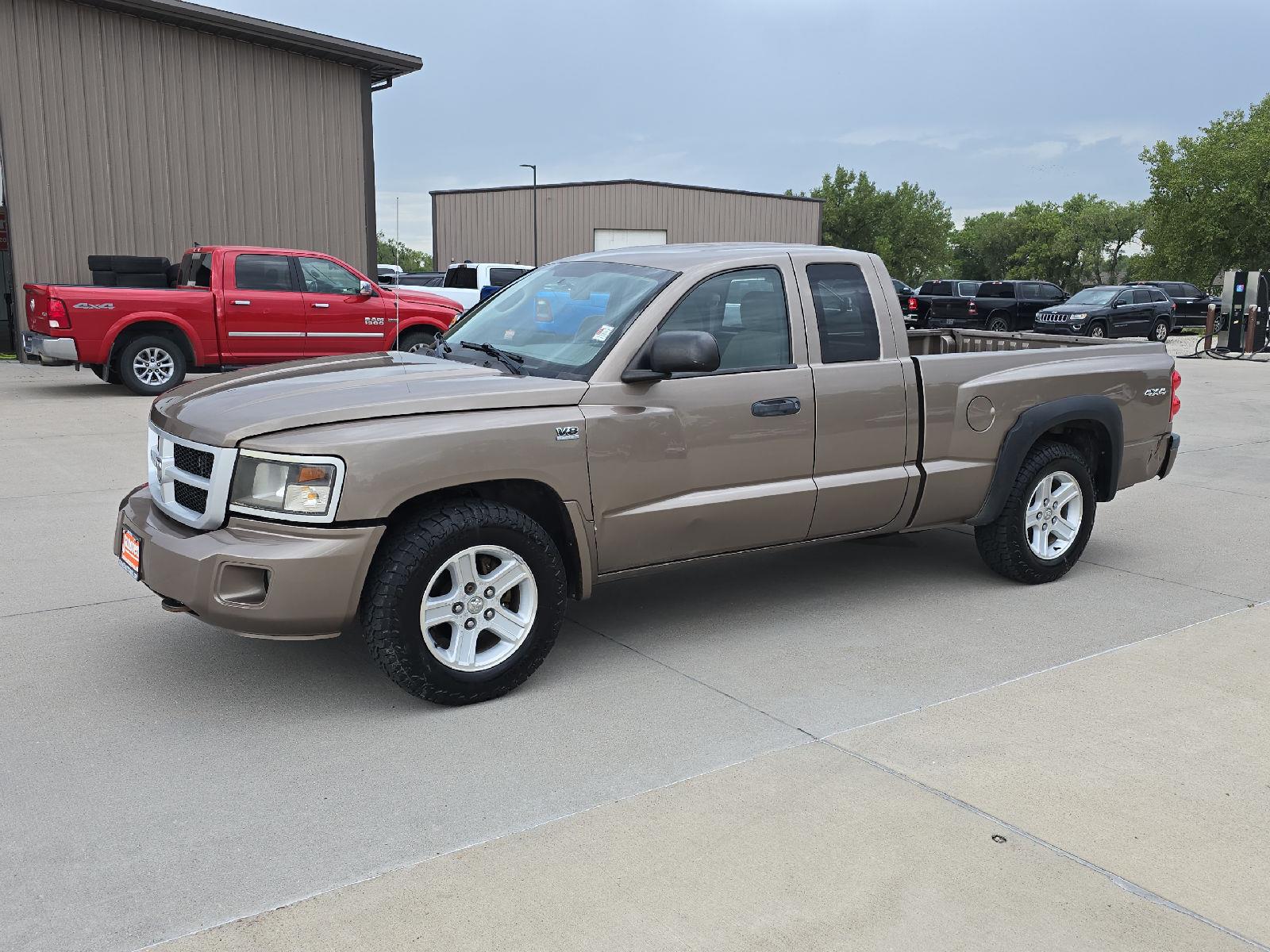 Brown (Austin Tan Pearl) 2010 Dodge Dakota Pickup Truck 5-Speed Automatic